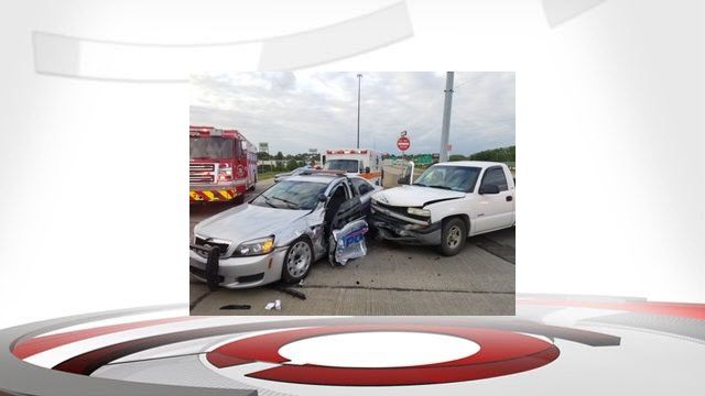 Jeffersonville officer involved crash